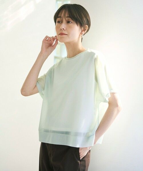 UNFILO / アンフィーロ カットソー | シアーレイヤードT | 詳細5