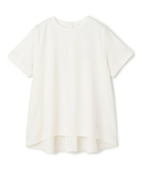 UNFILO/アンフィーロ 【UVケア/接触冷感】BEAUTY FORM-T バックフレアTシャツ オフ S UNFILO/アンフィーロ 【UVケア/接触冷感】BEAUTY FORM-T バックフレアTシャツ オフ S