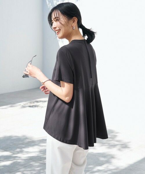 UNFILO / アンフィーロ カットソー | BEAUTY FORM-T バックフレアTシャツ | 詳細20