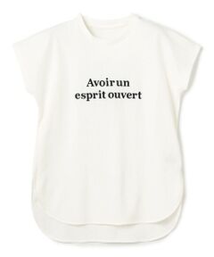 UNFILO / アンフィーロ カットソー | 【新色追加】BEAUTY FORM-Tコットン ロゴフレンチT