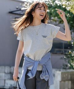 UNFILO / アンフィーロ カットソー | 【新色追加】BEAUTY FORM-Tコットン ロゴフレンチT