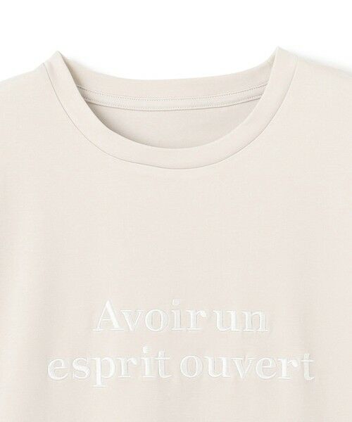 UNFILO / アンフィーロ カットソー | 【新色追加】BEAUTY FORM-Tコットン ロゴフレンチT | 詳細10