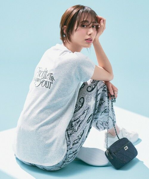 UNFILO / アンフィーロ カットソー | 【新色追加】BEAUTY FORM-Tコットン ロゴフレンチT | 詳細25