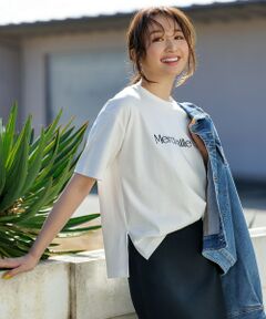 UNFILO / アンフィーロ カットソー | BEAUTY FORM-Tコットン ロゴ半袖T