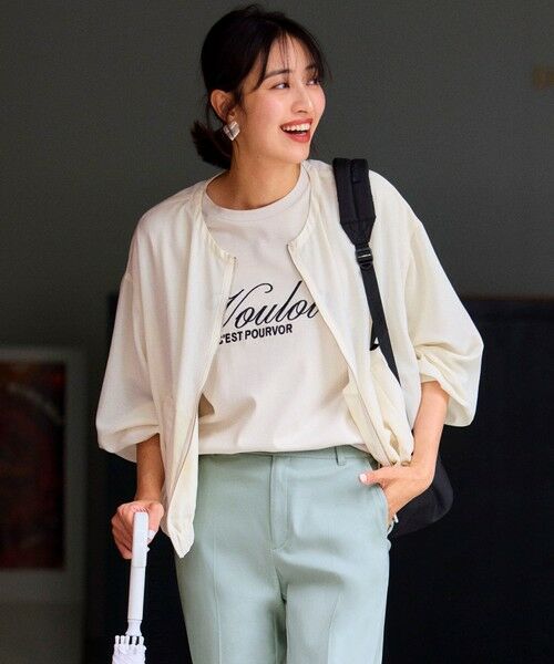 UNFILO / アンフィーロ カットソー | BEAUTY FORM-Tコットン ロゴ半袖T | 詳細26