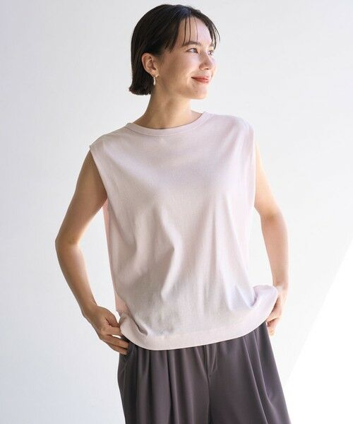 UNFILO / アンフィーロ カットソー | ドライタッチフライス ノースリーブT | 詳細5