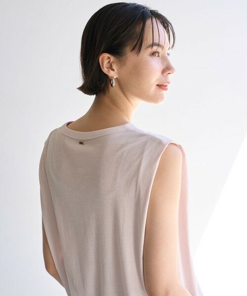 UNFILO / アンフィーロ カットソー | ドライタッチフライス ノースリーブT | 詳細6