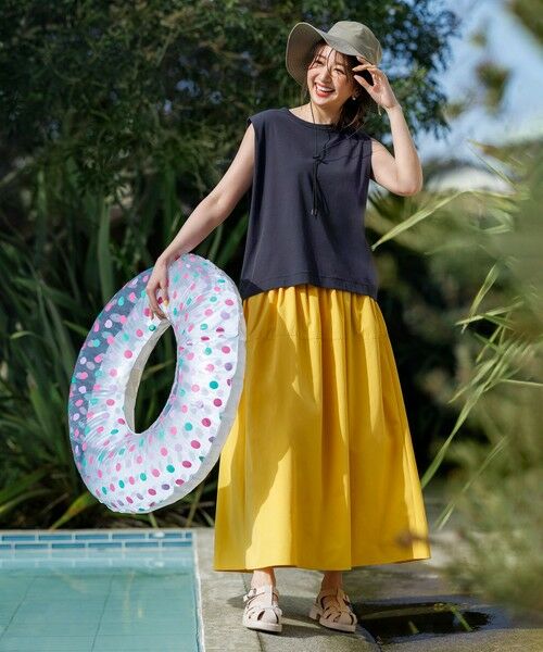 UNFILO / アンフィーロ カットソー | ドライタッチフライス ノースリーブT | 詳細19