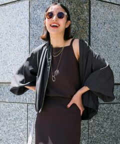 UNFILO / アンフィーロ タンクトップ | スゴ機能美ニット スクエア キャミソール