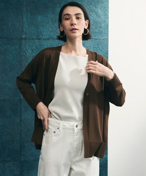 UNFILO / アンフィーロ タンクトップ | スゴ機能美ニット スクエア キャミソール | 詳細9