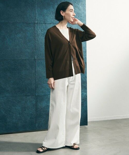 UNFILO / アンフィーロ タンクトップ | 【新色追加/WEB限定カラー】スゴ機能美ニット スクエア キャミソール | 詳細13