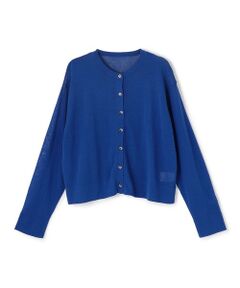 UNFILO / アンフィーロ カーディガン・ボレロ | フロスティコットン  クロップド  カーディガン