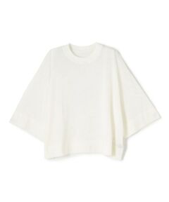 UNFILO / アンフィーロ ニット・セーター | フロスティコットン クロップド プルオーバー