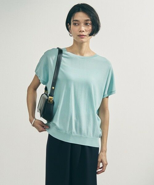 UNFILO / アンフィーロ ニット・セーター | 【新色追加】スゴ機能美ニット コンパクト（[NEW]ミント）