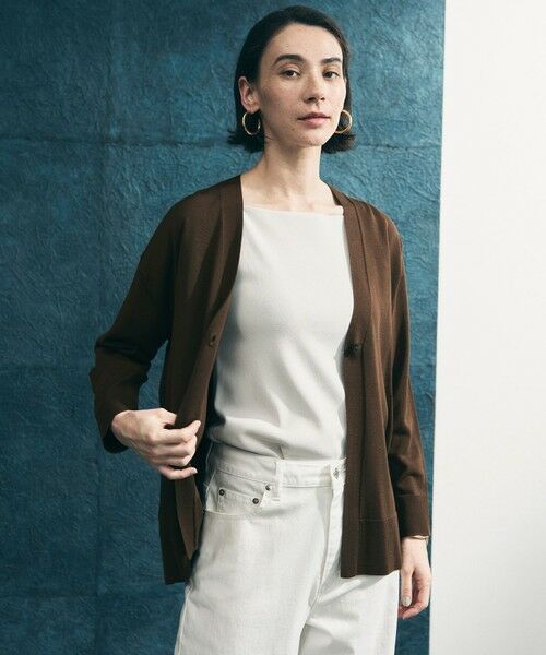 UNFILO / アンフィーロ タンクトップ | スゴ機能美ニット スクエア キャミソール | 詳細10