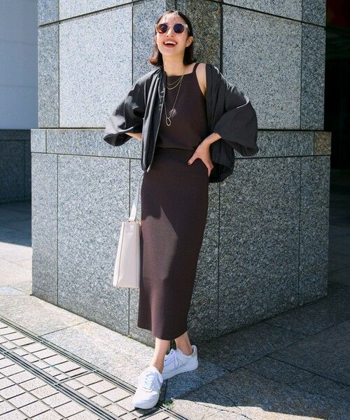 UNFILO / アンフィーロ タンクトップ | スゴ機能美ニット スクエア キャミソール | 詳細10