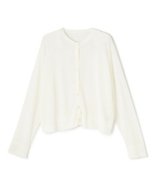 UNFILO / アンフィーロ カーディガン・ボレロ | フロスティコットン  クロップド  カーディガン | 詳細5
