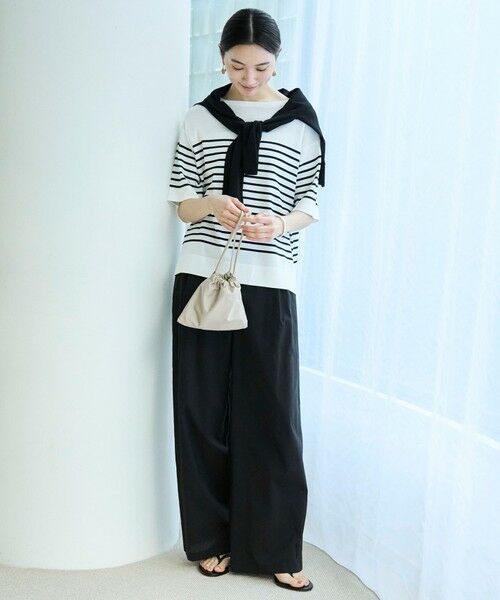 UNFILO / アンフィーロ カーディガン・ボレロ | フロスティコットン  クロップド  カーディガン | 詳細20