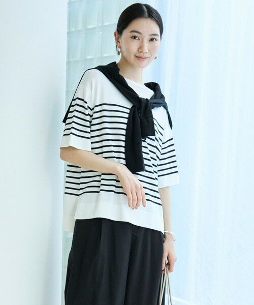 UNFILO / アンフィーロ カーディガン・ボレロ | フロスティコットン  クロップド  カーディガン | 詳細19