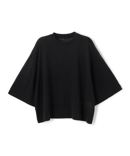 UNFILO / アンフィーロ ニット・セーター | フロスティコットン クロップド プルオーバー | 詳細15