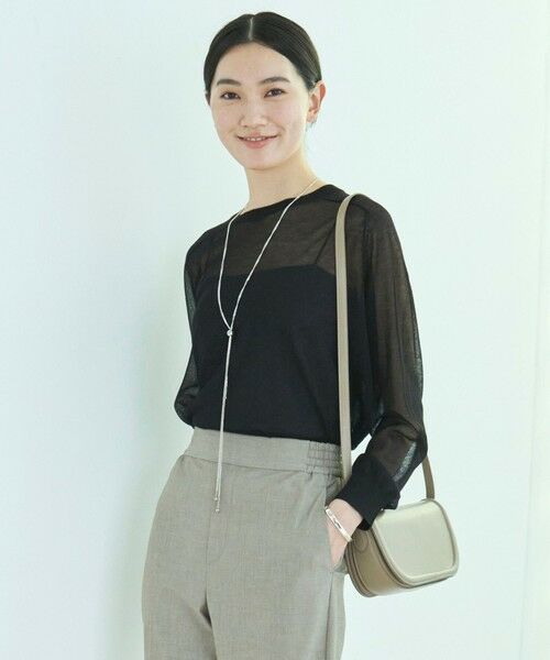 UNFILO / アンフィーロ ニット・セーター | ラメシアー ニット | 詳細19