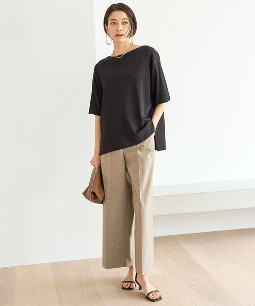 UNFILO / アンフィーロ ニット・セーター | スゴ機能美 ハーフスリーブ ニット | 詳細11