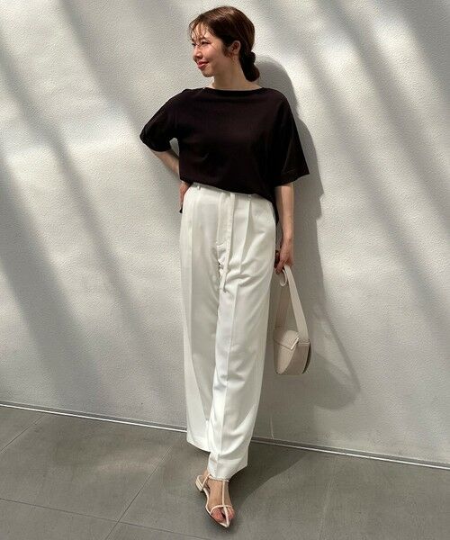 UNFILO / アンフィーロ ニット・セーター | スゴ機能美 ハーフスリーブ ニット | 詳細13