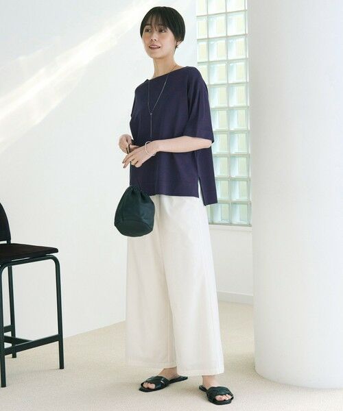 UNFILO / アンフィーロ ニット・セーター | スゴ機能美 ハーフスリーブ ニット | 詳細16