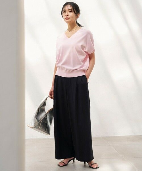 UNFILO / アンフィーロ ニット・セーター | スゴ機能美 Vネック ニット | 詳細1