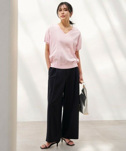 UNFILO / アンフィーロ ニット・セーター | スゴ機能美 Vネック ニット | 詳細2