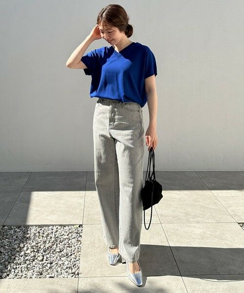 UNFILO / アンフィーロ ニット・セーター | スゴ機能美 Vネック ニット | 詳細13