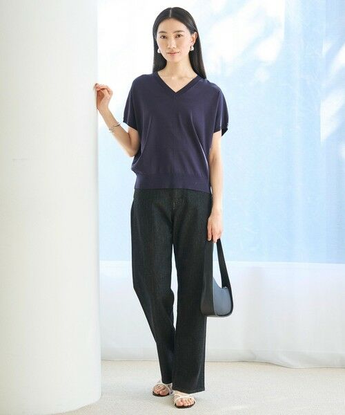 UNFILO / アンフィーロ ニット・セーター | スゴ機能美 Vネック ニット | 詳細19