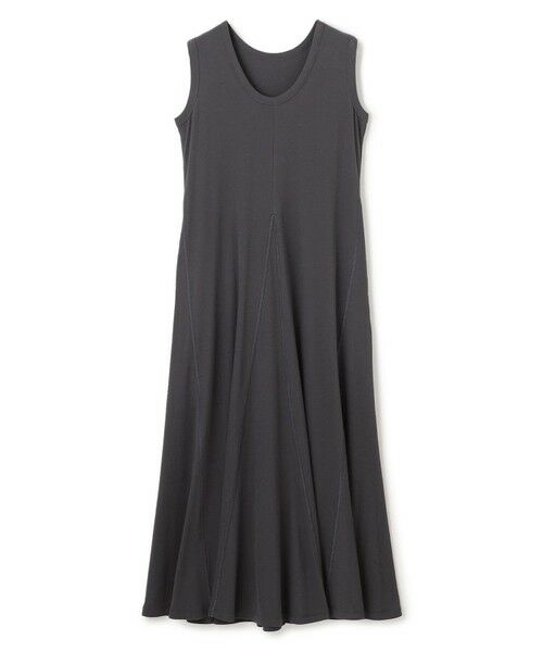 UNFILO / アンフィーロ ロング・マキシ丈ワンピース | ドライタッチフライス フレアワンピース | 詳細5