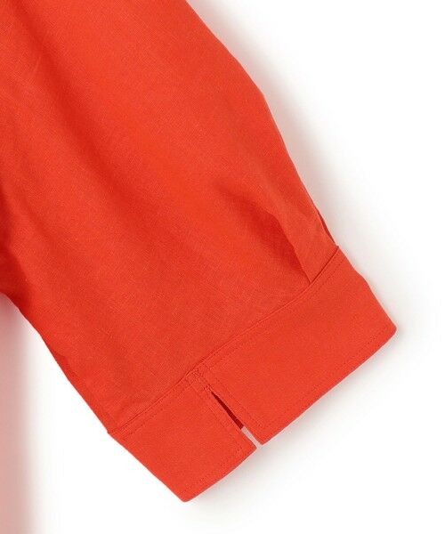 UNFILO / アンフィーロ ロング・マキシ丈ワンピース | リネンレーヨン スキッパー ワンピース | 詳細11