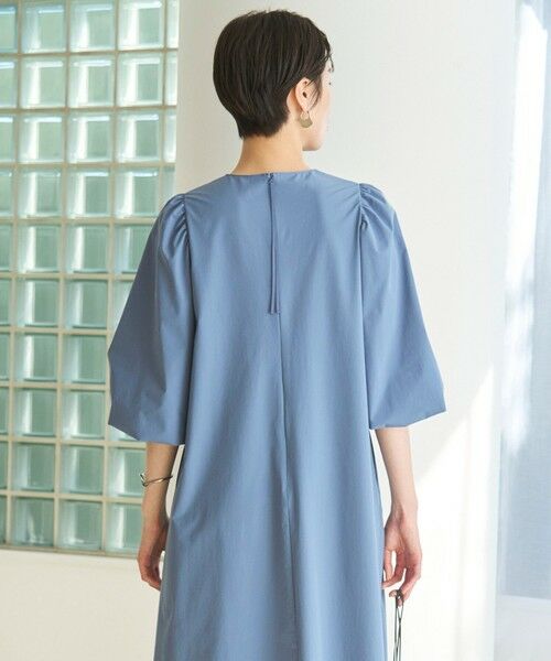 UNFILO / アンフィーロ ロング・マキシ丈ワンピース | FINE MOVE ボリュームスリーブ ワンピース | 詳細5