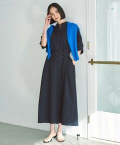 UNFILO / アンフィーロ ロング・マキシ丈ワンピース | FINE MOVE サッシュワンピース