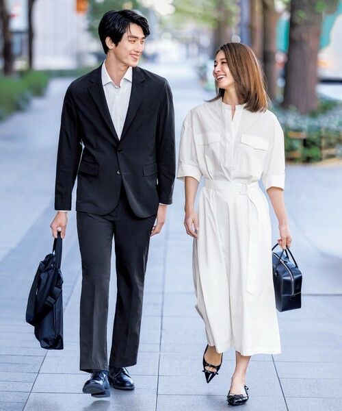 UNFILO / アンフィーロ ロング・マキシ丈ワンピース | FINE MOVE サッシュワンピース | 詳細1