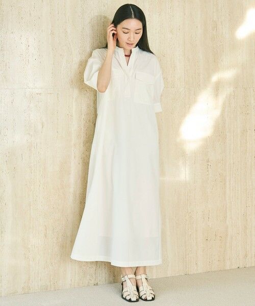UNFILO / アンフィーロ ロング・マキシ丈ワンピース | FINE MOVE サッシュワンピース | 詳細3