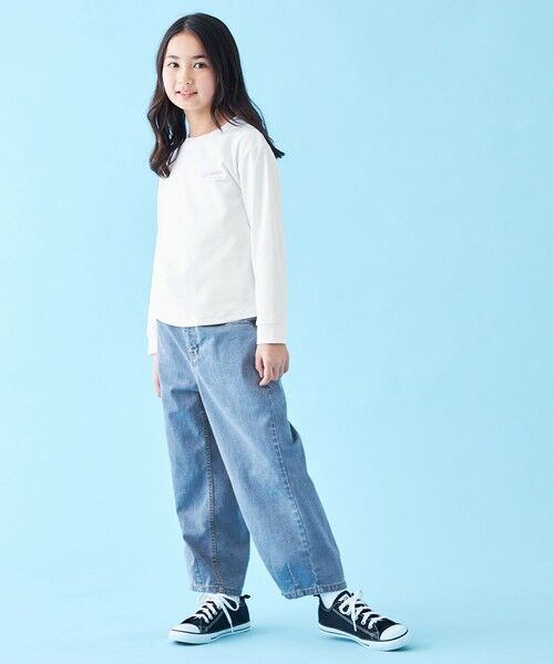 UNFILO / アンフィーロ デニムパンツ | 【110-150cm】カーブワイドデニム | 詳細2