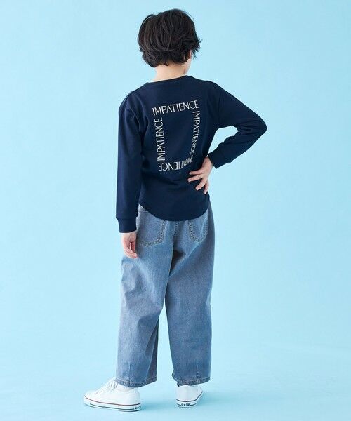 UNFILO / アンフィーロ デニムパンツ | 【110-150cm】カーブワイドデニム | 詳細8