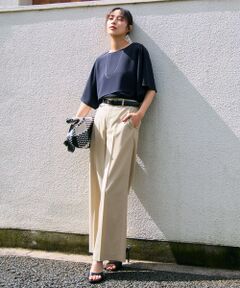 UNFILO / アンフィーロ その他パンツ | TENNEN TOUCH ワイドストレートパンツ