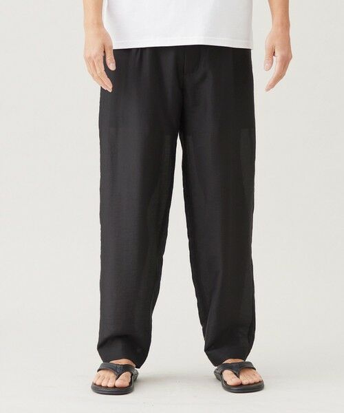 UNFILO / アンフィーロ その他パンツ | 【OCEANS web / YouTube 掲載】ライトウェイトシアー イージーテーパードパンツ | 詳細1