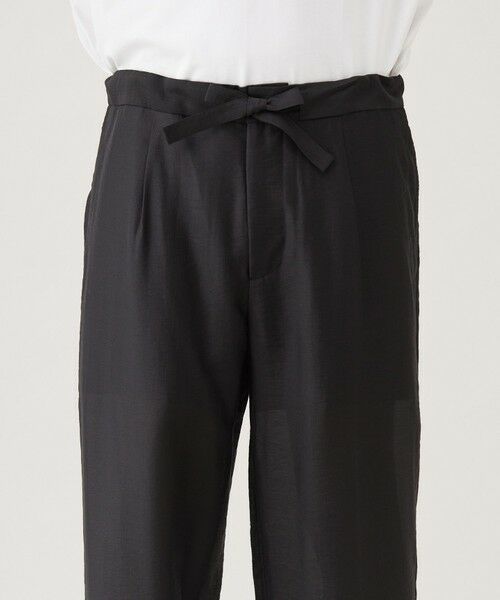 UNFILO / アンフィーロ その他パンツ | 【OCEANS web / YouTube 掲載】ライトウェイトシアー イージーテーパードパンツ | 詳細10