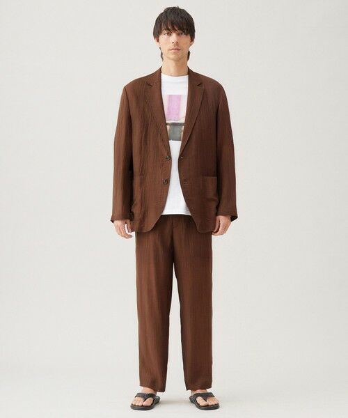 UNFILO / アンフィーロ その他パンツ | 【OCEANS web / YouTube 掲載】ライトウェイトシアー イージーテーパードパンツ | 詳細18