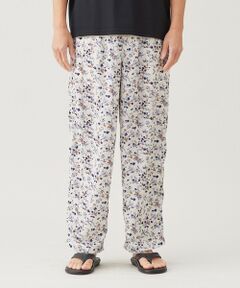 UNFILO / アンフィーロ その他パンツ | ボタニカルプリント イージーテーパードパンツ