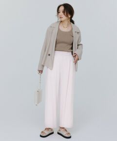 UNFILO / アンフィーロ その他パンツ | タックワイドパンツ