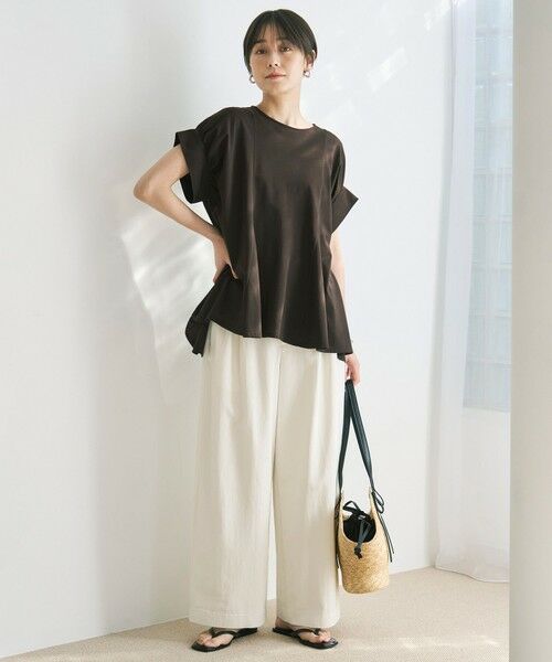 UNFILO / アンフィーロ その他パンツ | タックワイドパンツ | 詳細8