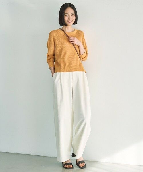 UNFILO / アンフィーロ その他パンツ | タックワイドパンツ | 詳細10