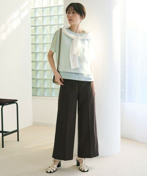 UNFILO / アンフィーロ その他パンツ | TENNEN TOUCH ワイドストレートパンツ | 詳細18