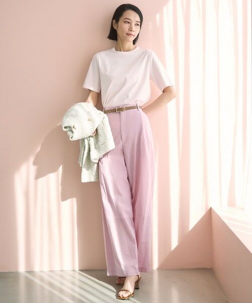 UNFILO / アンフィーロ その他パンツ | シアーワイドパンツ | 詳細5